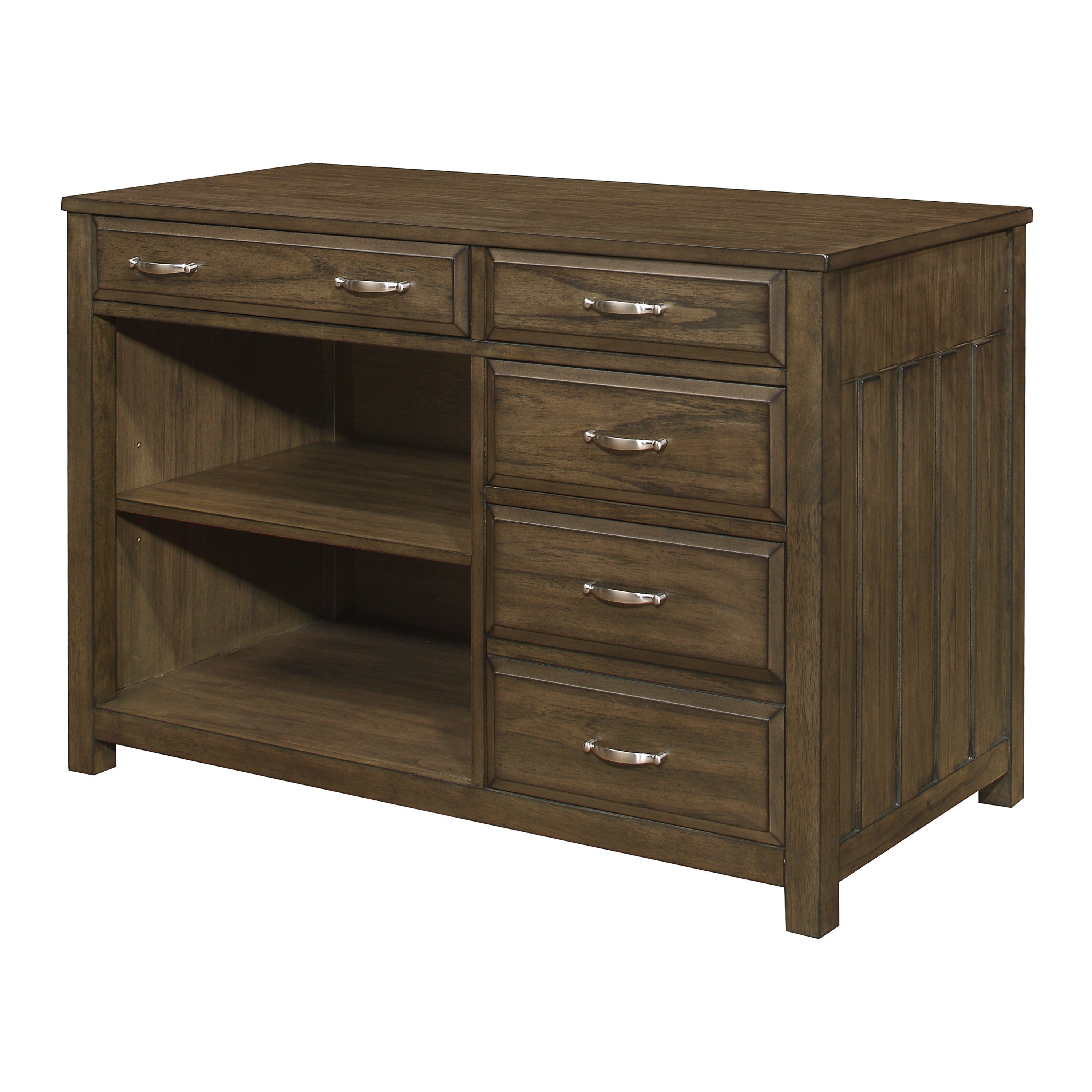Blanche Brown Gray Credenza - 4522-16 - Bien Home Furniture & Electronics