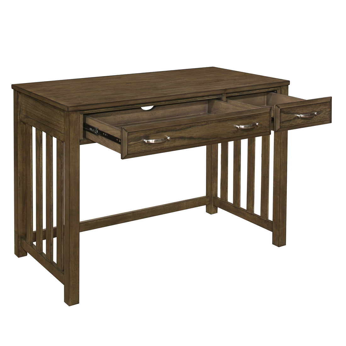 Blanche Brown Gray Desk - 4522-15 - Bien Home Furniture &amp; Electronics