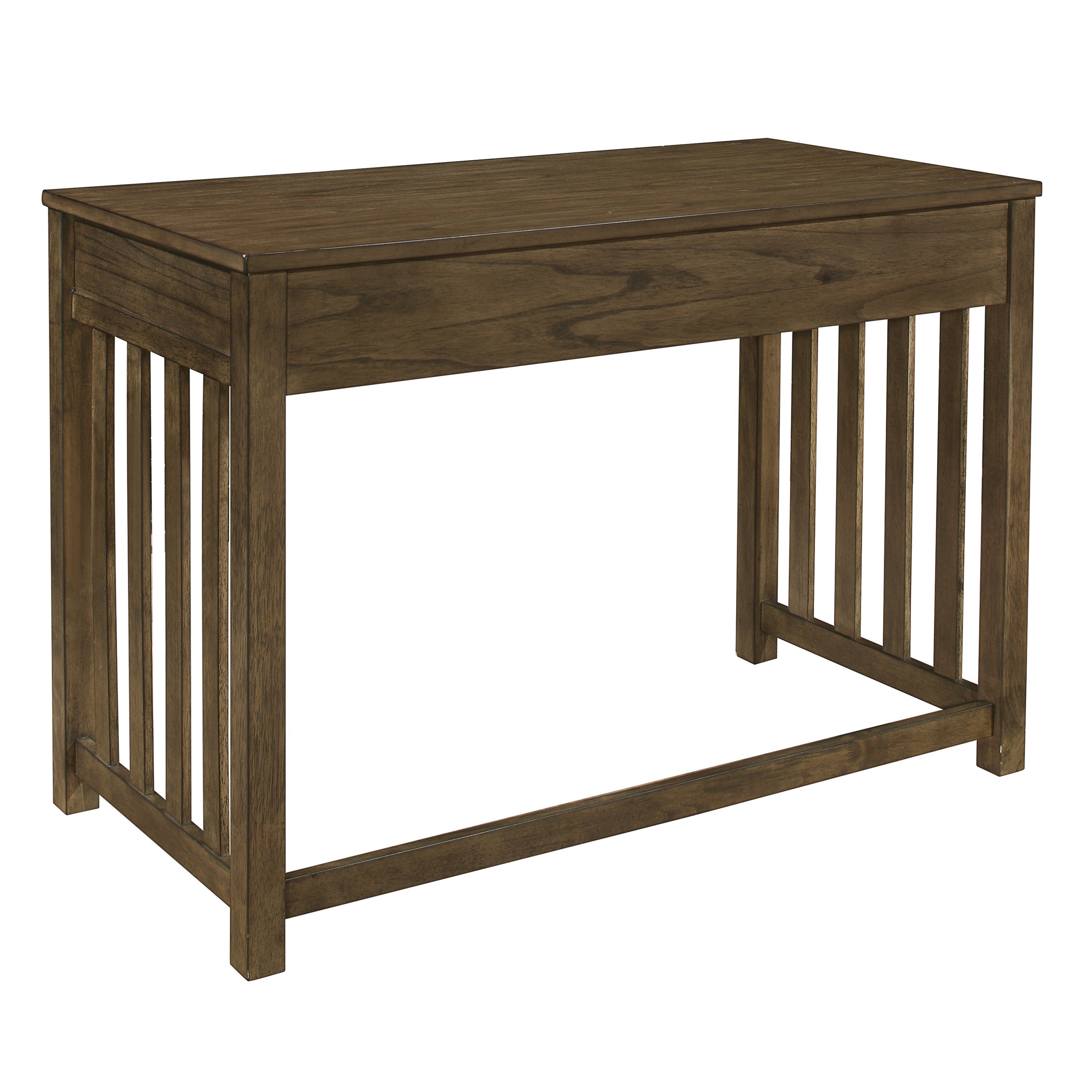 Blanche Brown Gray Desk - 4522-15 - Bien Home Furniture & Electronics