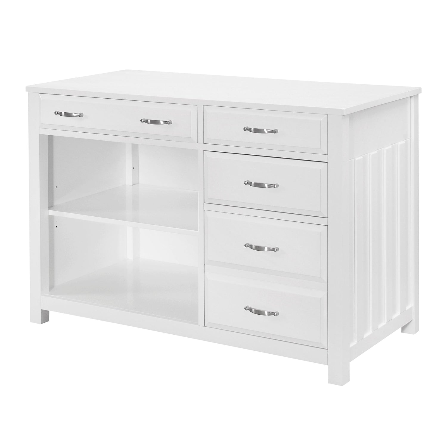 Blanche White Credenza - 4522WH-16 - Bien Home Furniture &amp; Electronics