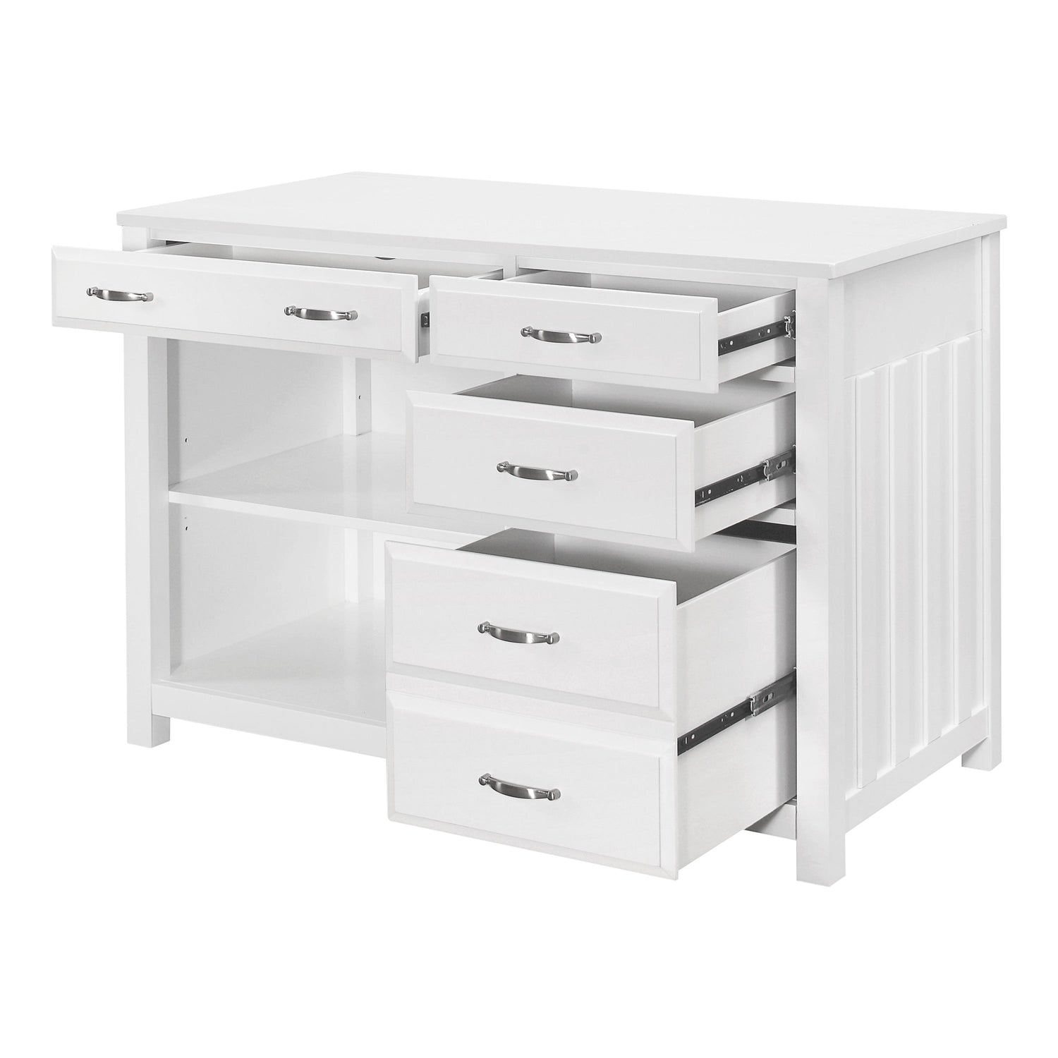 Blanche White Credenza - 4522WH-16 - Bien Home Furniture & Electronics