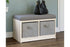 Blariden Gray/Natural Storage Bench - A3000286 - Bien Home Furniture & Electronics
