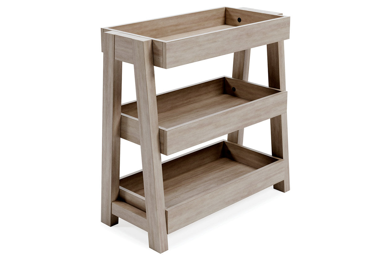 Blariden Light Tan Shelf Accent Table - A4000368 - Bien Home Furniture & Electronics