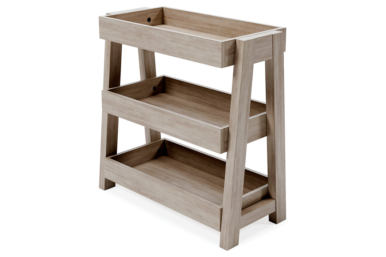 Blariden Light Tan Shelf Accent Table - A4000368 - Bien Home Furniture & Electronics