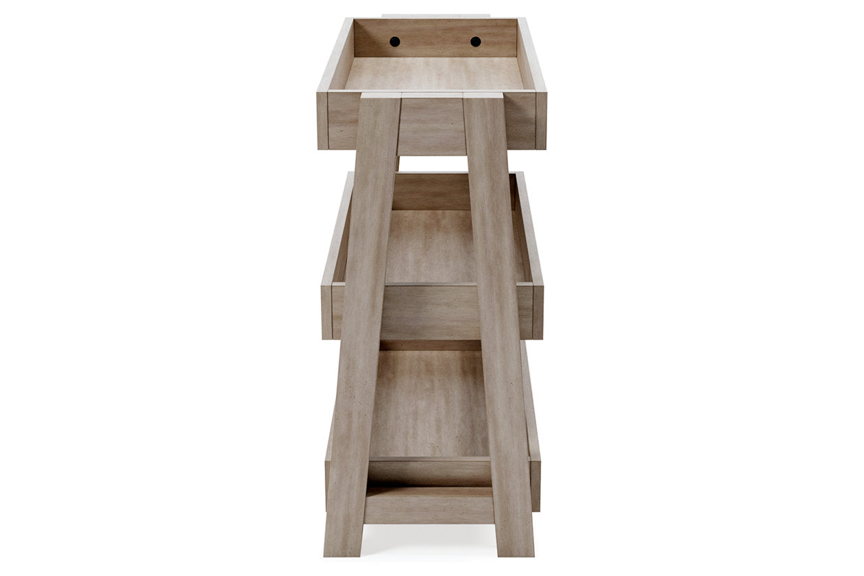 Blariden Light Tan Shelf Accent Table - A4000368 - Bien Home Furniture & Electronics