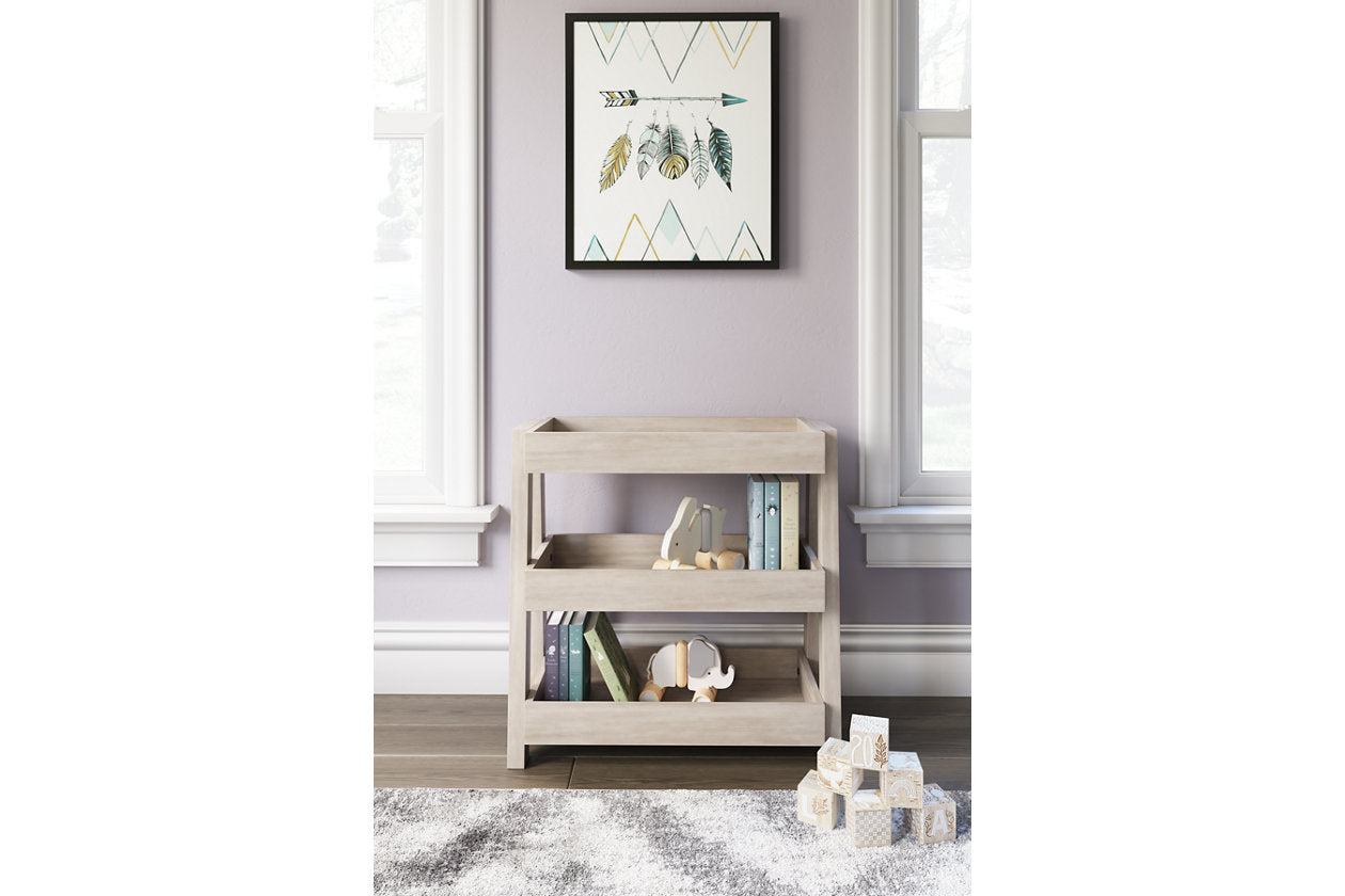 Blariden Light Tan Shelf Accent Table - A4000368 - Bien Home Furniture & Electronics
