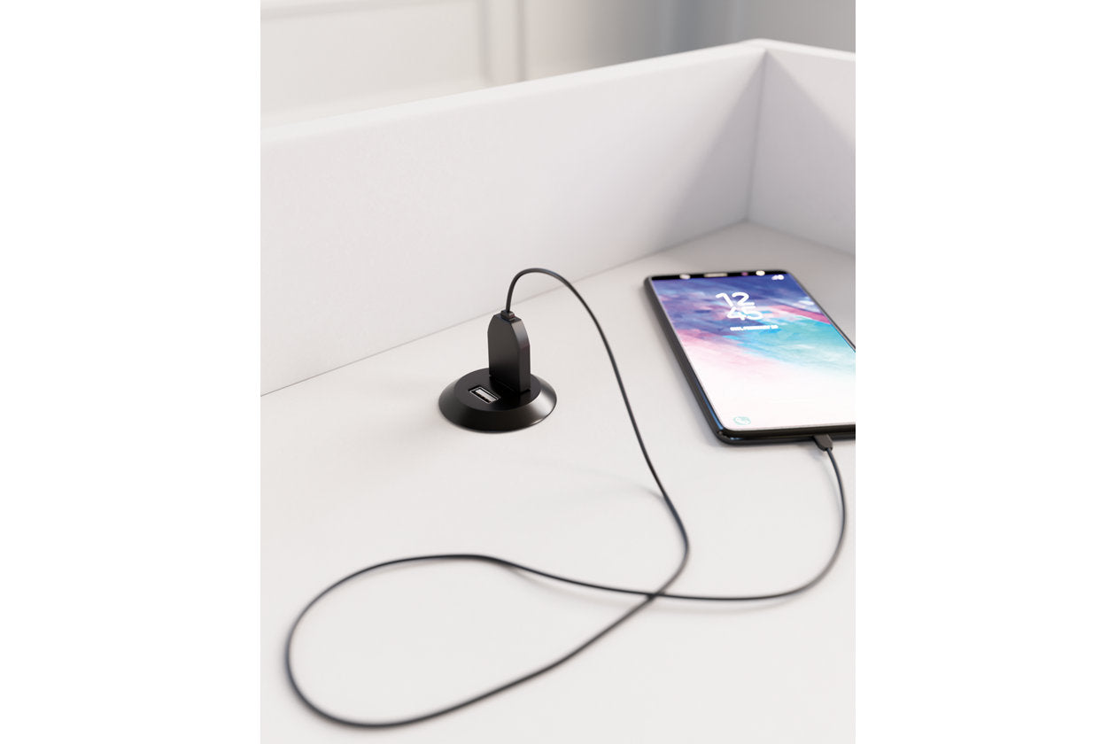 Blariden White Accent Table - A4000367 - Bien Home Furniture & Electronics