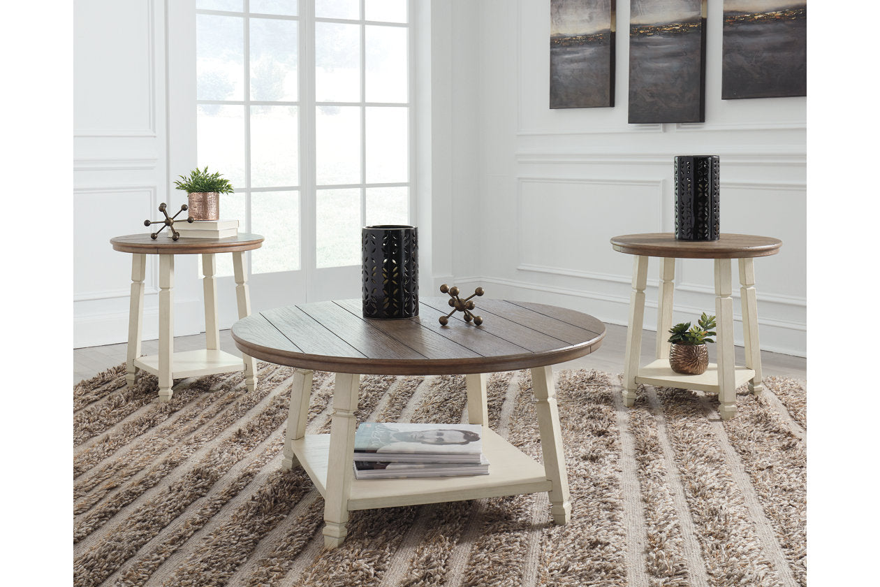 Bolanbrook Two-tone Table, Set of 3 - T377-13 - Bien Home Furniture & Electronics
