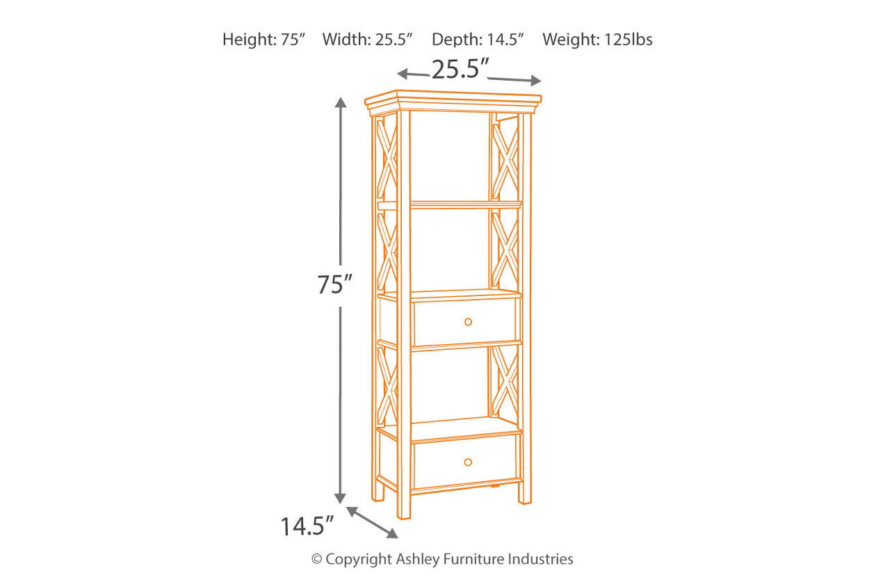 Bolanburg Antique White Display Cabinet - D647-76 - Bien Home Furniture &amp; Electronics