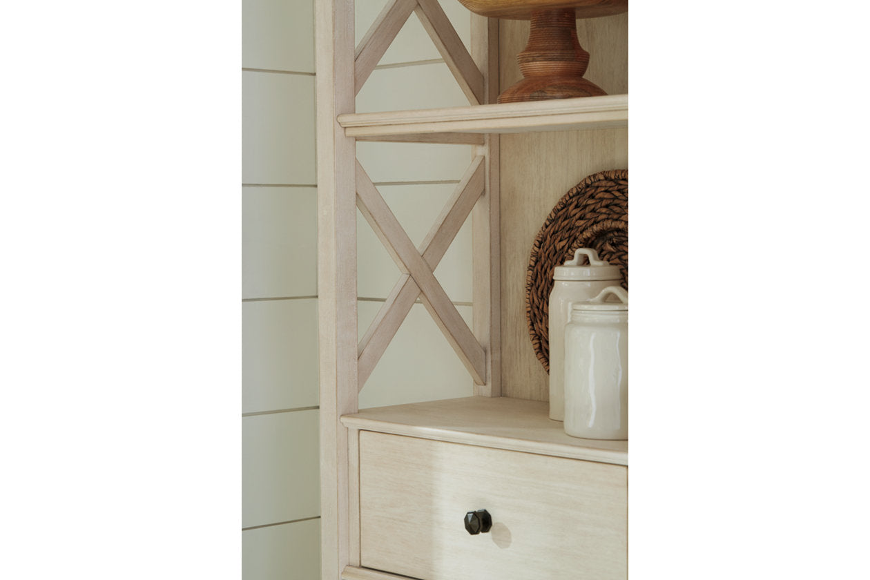 Bolanburg Antique White Display Cabinet - D647-76 - Bien Home Furniture & Electronics