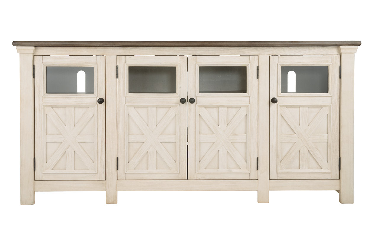 Bolanburg Two-tone 74" TV Stand - W647-60 - Bien Home Furniture & Electronics
