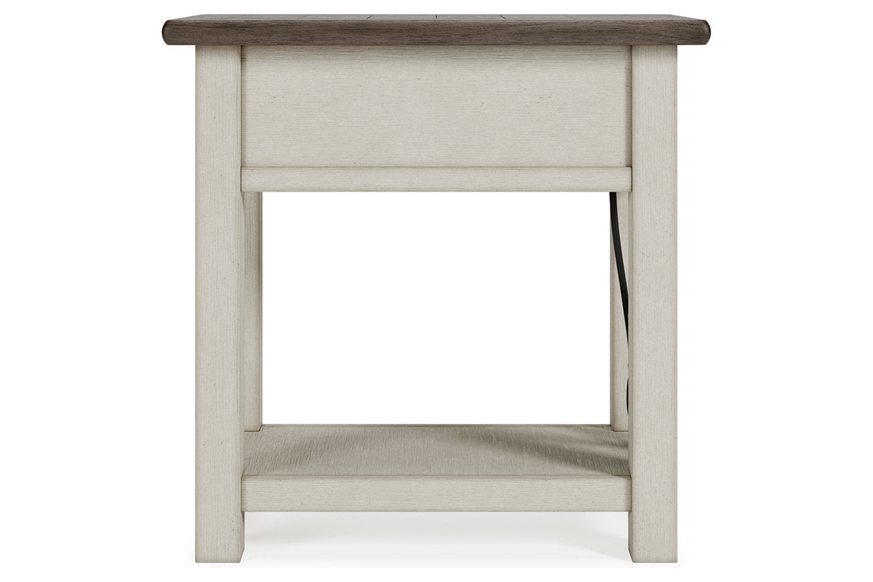 Bolanburg Two-tone Chairside End Table - T637-107 - Bien Home Furniture & Electronics