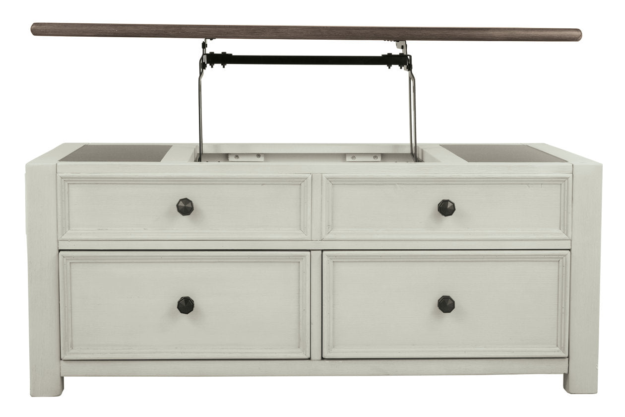 Bolanburg Two-tone Coffee Table with Lift Top - T637-20 - Bien Home Furniture & Electronics