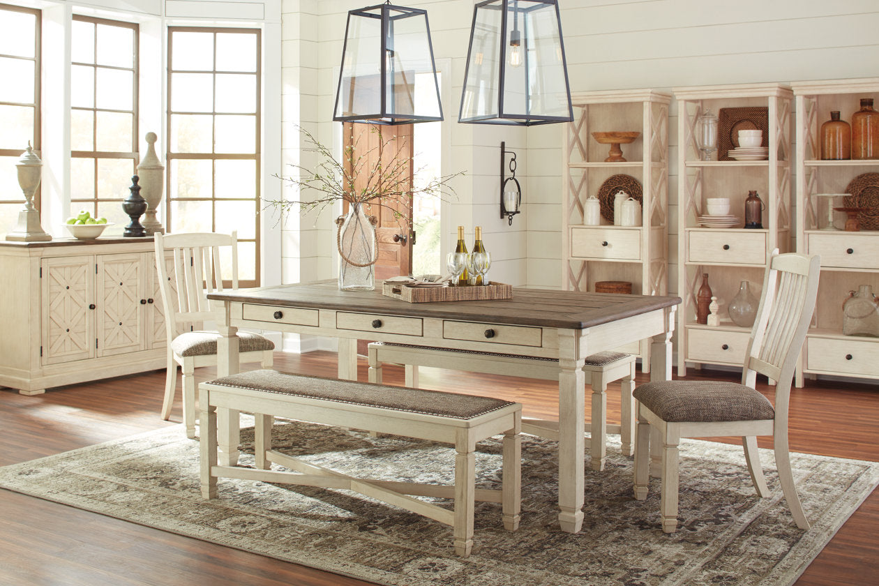 Bolanburg Two-tone Dining Bench - D647-00 - Bien Home Furniture & Electronics
