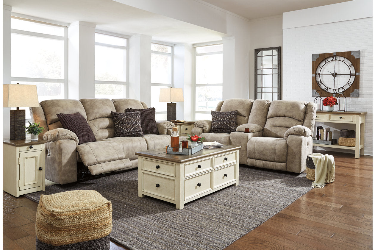 Bolanburg Two-tone Sofa/Console Table - T637-4 - Bien Home Furniture & Electronics