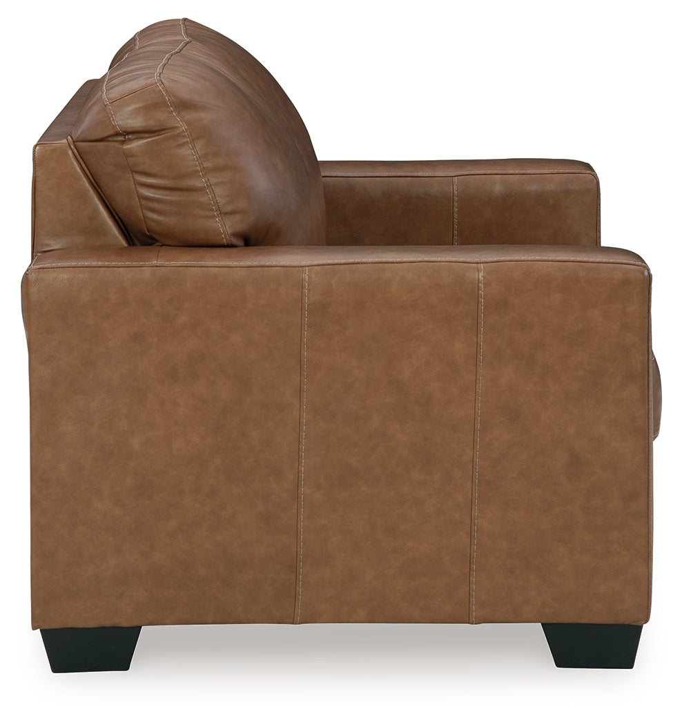 Bolsena Caramel Loveseat - 5560335 - Bien Home Furniture & Electronics