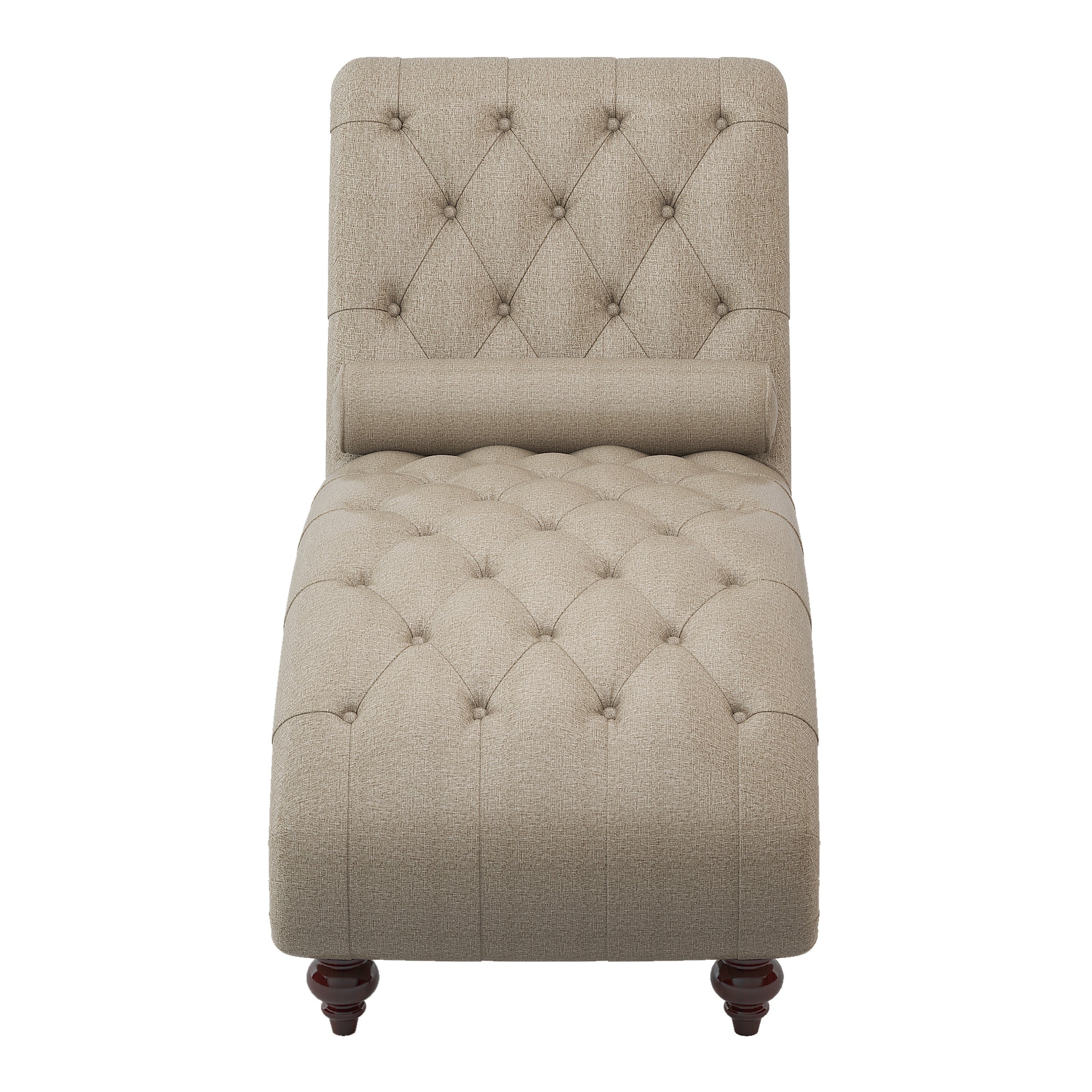 Bonne Brown Chaise - 1162NBR-5 - Bien Home Furniture & Electronics
