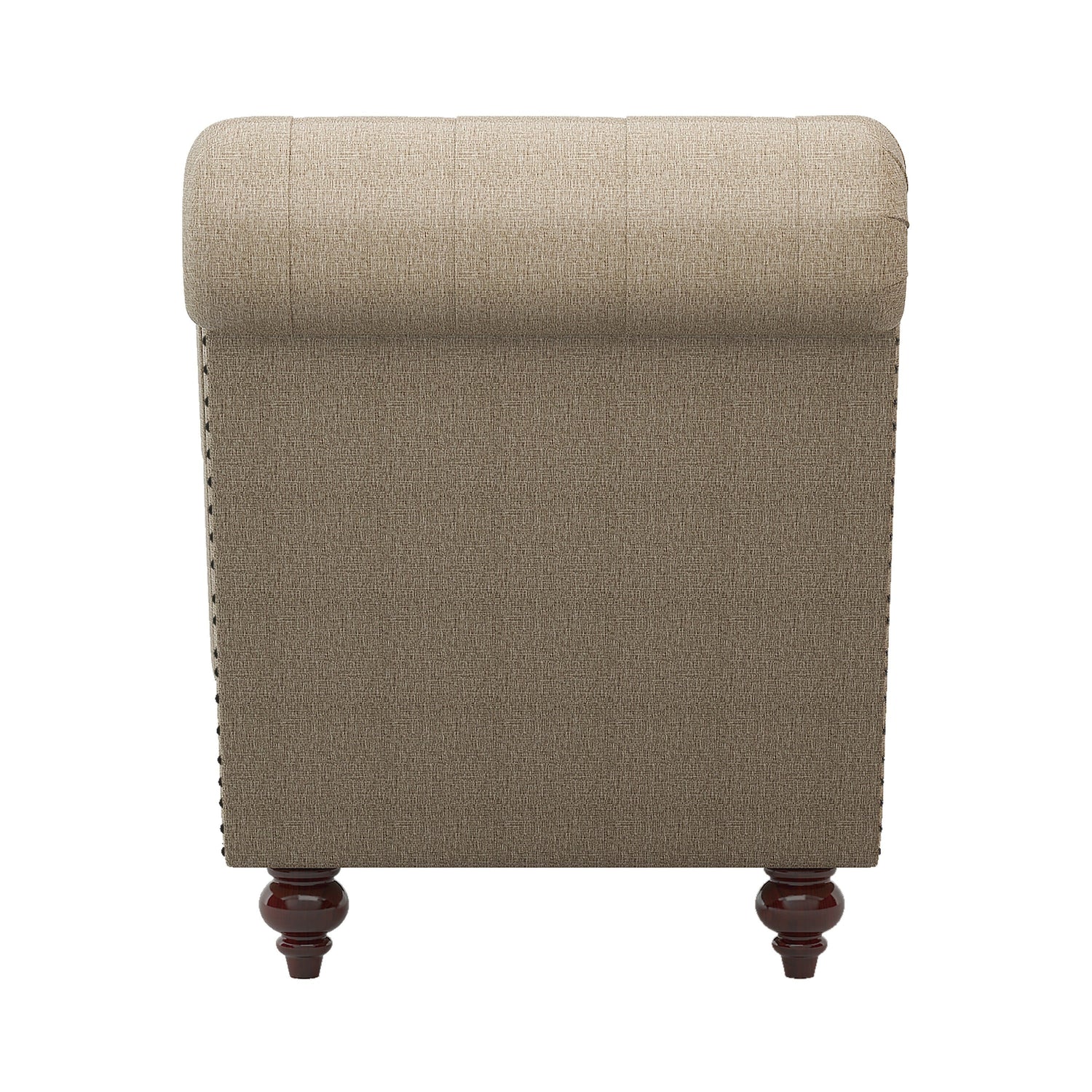 Bonne Brown Chaise - 1162NBR-5 - Bien Home Furniture & Electronics