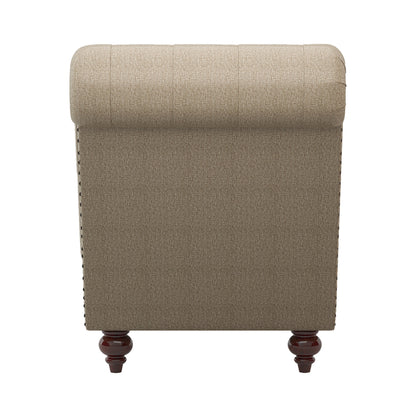 Bonne Brown Chaise - 1162NBR-5 - Bien Home Furniture &amp; Electronics