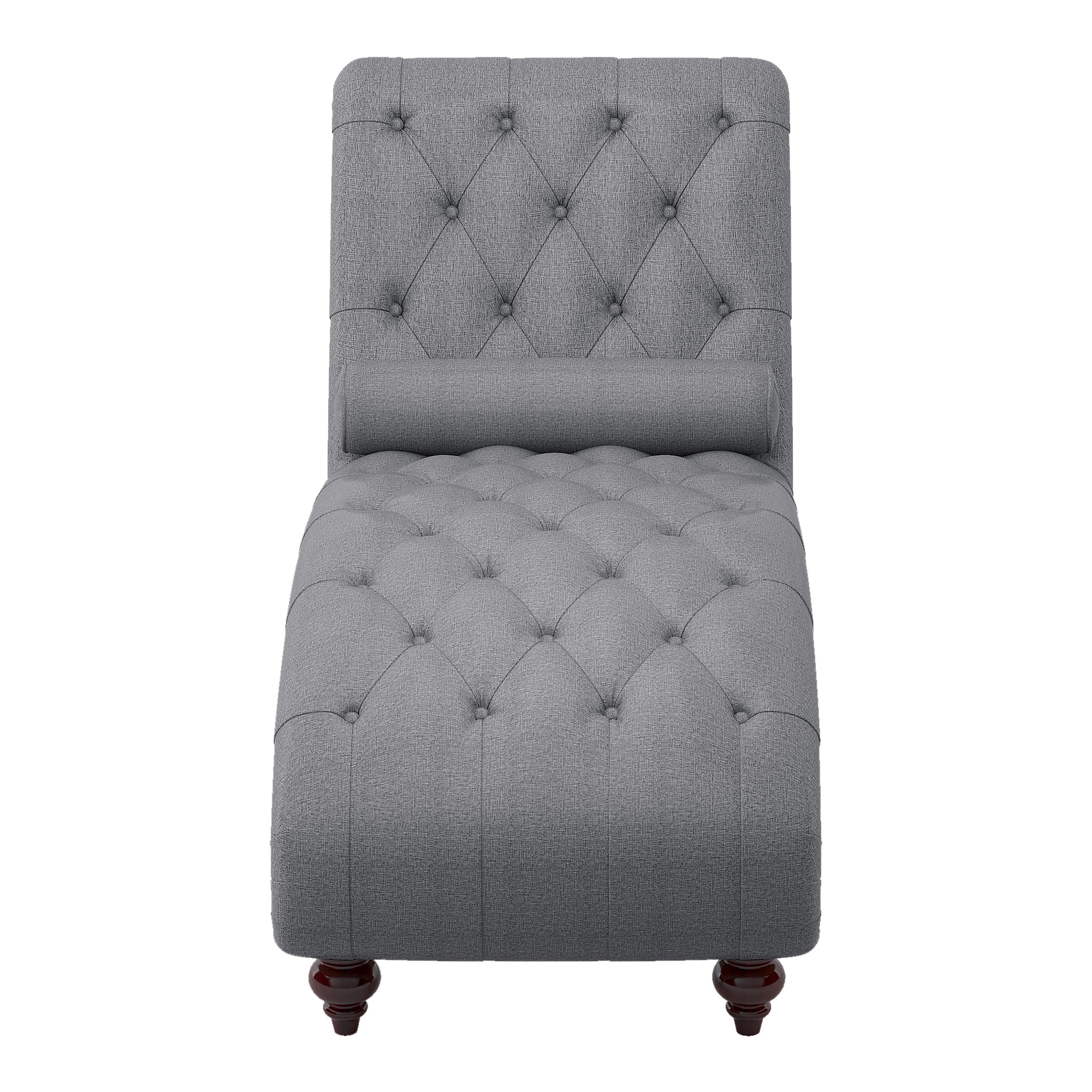 Bonne Gray Chaise - 1162NGY-5 - Bien Home Furniture & Electronics