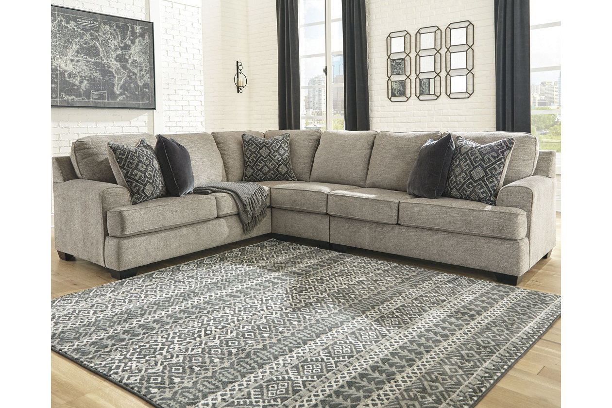 Bovarian Stone 3-Piece LAF Sectional - SET | 5610348 | 5610356 | 5610346 - Bien Home Furniture & Electronics