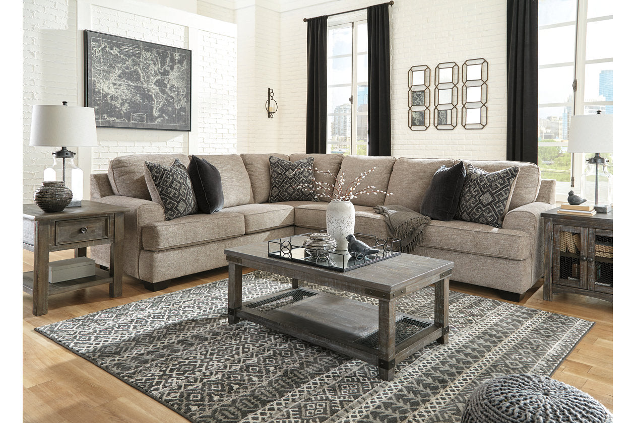 Bovarian Stone 3-Piece LAF Sectional - SET | 5610348 | 5610356 | 5610346 - Bien Home Furniture & Electronics