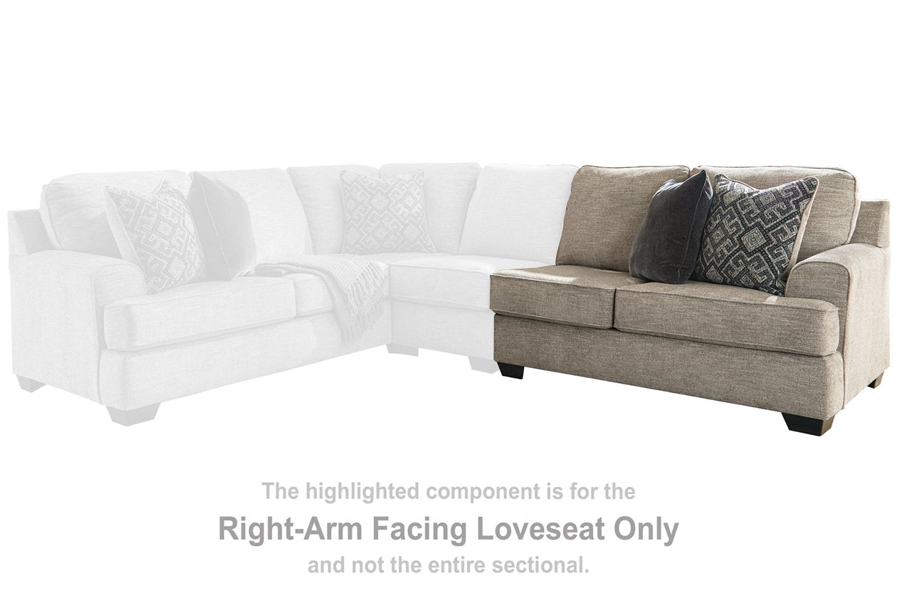 Bovarian Stone Right-Arm Facing Loveseat - 5610356 - Bien Home Furniture & Electronics