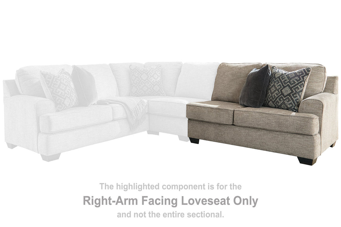Bovarian Stone Right-Arm Facing Loveseat - 5610356 - Bien Home Furniture & Electronics
