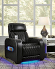Boyington Black Power Recliner - U2710613 - Bien Home Furniture & Electronics