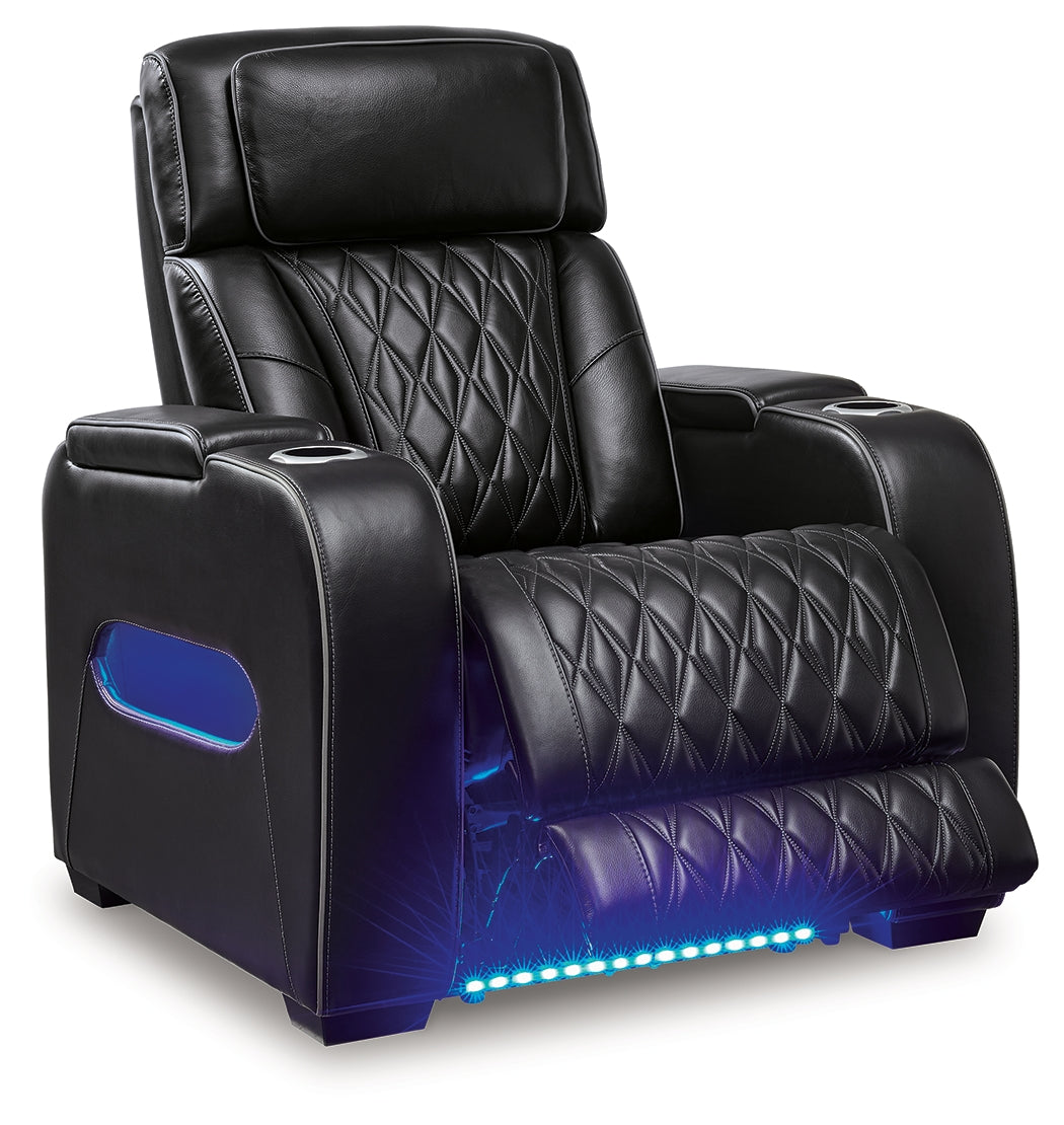 Boyington Black Power Recliner - U2710613 - Bien Home Furniture & Electronics
