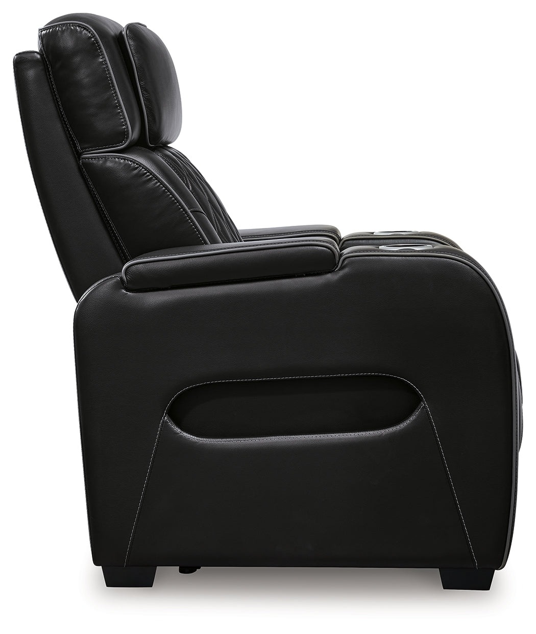 Boyington Black Power Recliner - U2710613 - Bien Home Furniture & Electronics