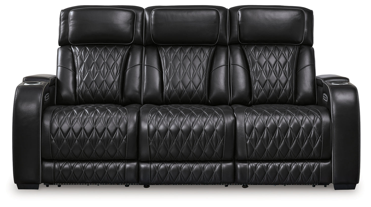 Boyington Black Power Reclining Sofa - U2710615 - Bien Home Furniture & Electronics