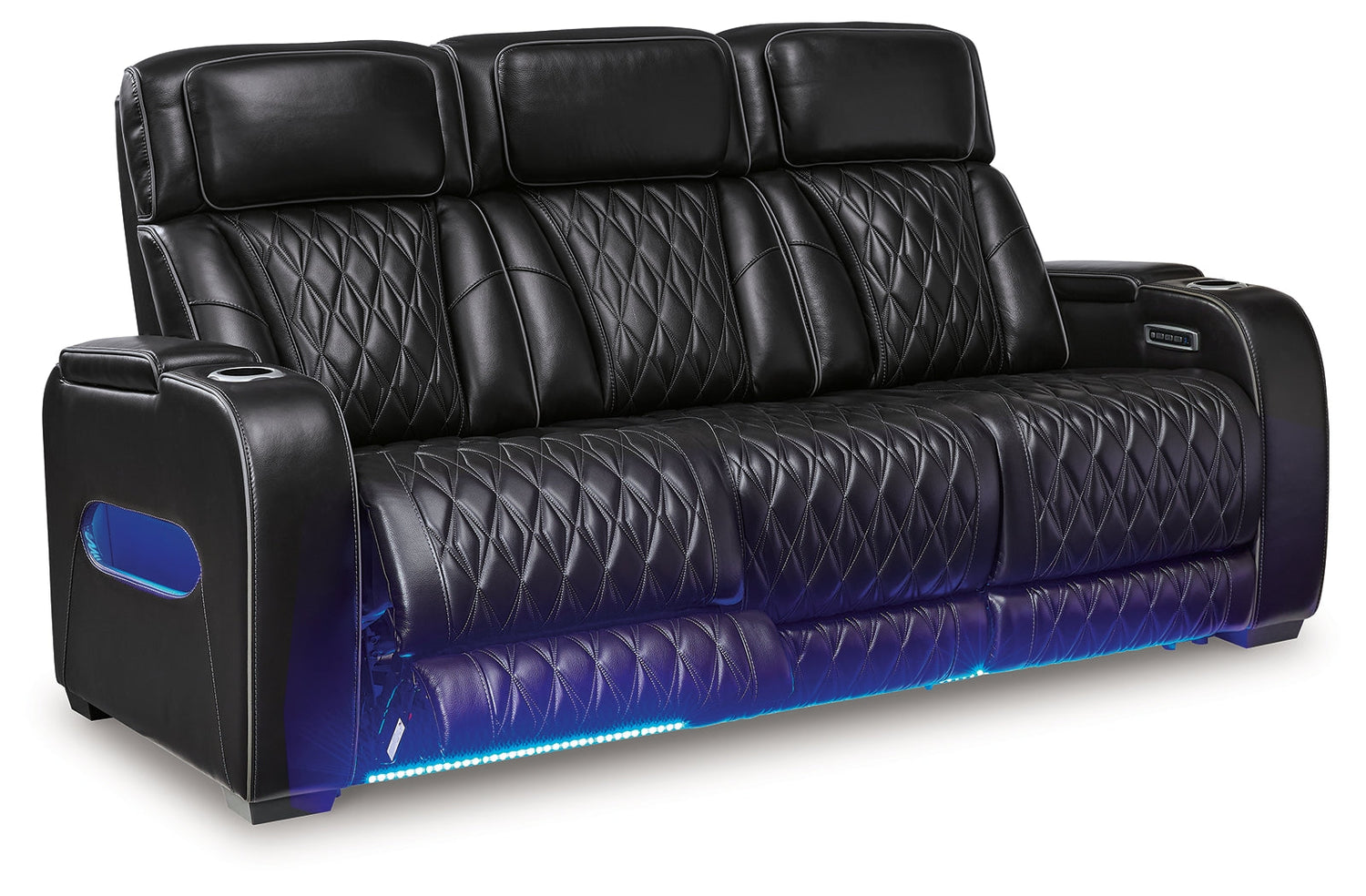 Boyington Black Power Reclining Sofa - U2710615 - Bien Home Furniture & Electronics