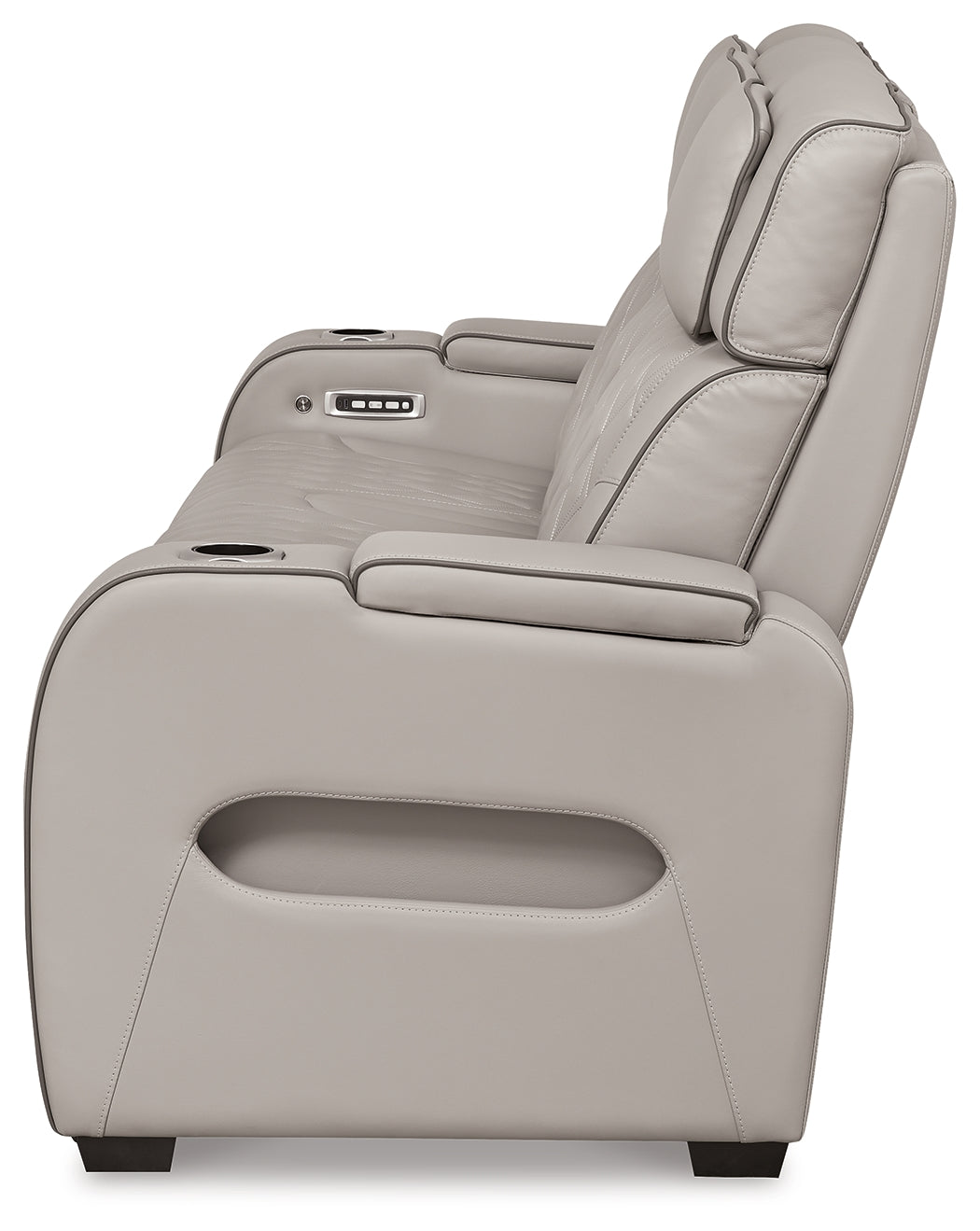 Boyington Gray Power Reclining Sofa - U2710515 - Bien Home Furniture & Electronics