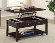 Bradford Walnut Rectangular Lift Top Coffee Table - 721038 - Bien Home Furniture & Electronics