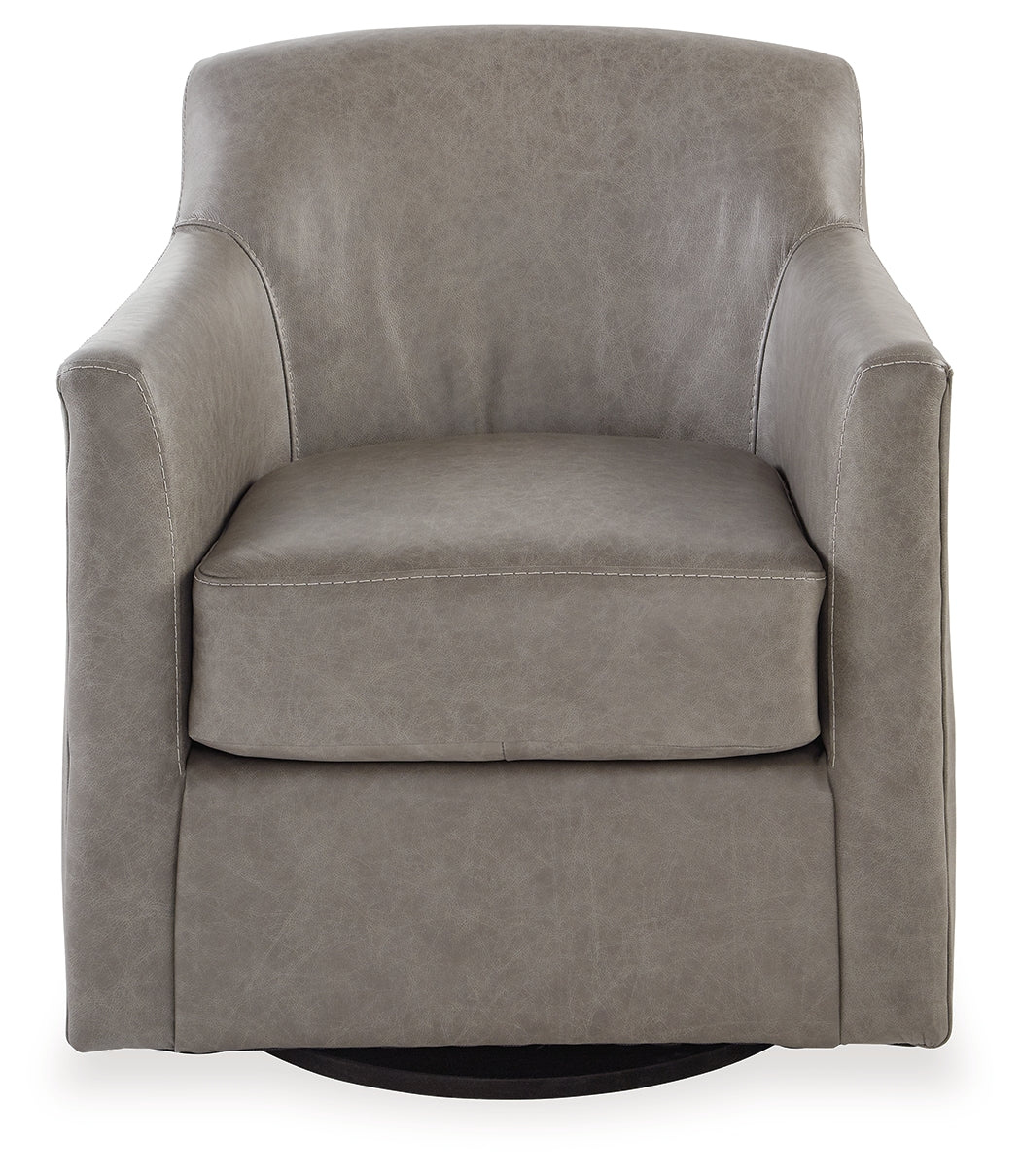 Bradney Fossil Swivel Accent Chair - A3000324 - Bien Home Furniture & Electronics