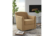 Bradney Honey Swivel Accent Chair - A3000601 - Bien Home Furniture & Electronics