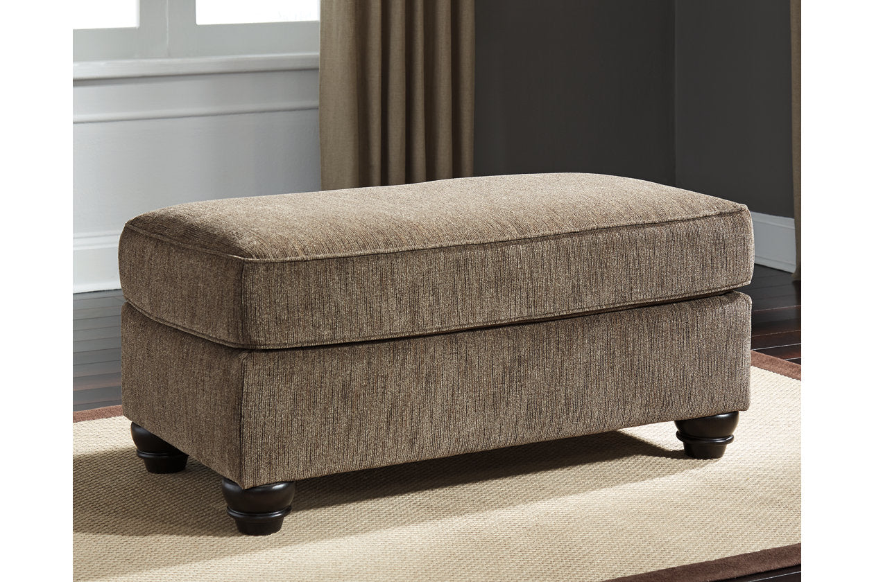 Braemar Brown Ottoman - 4090114 - Bien Home Furniture & Electronics