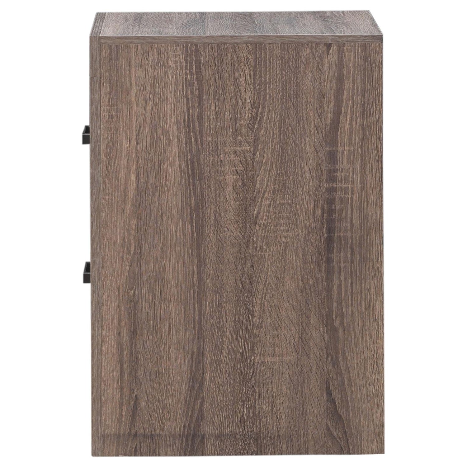 Brantford 2-Drawer Nightstand Barrel Oak - 207042 - Bien Home Furniture & Electronics