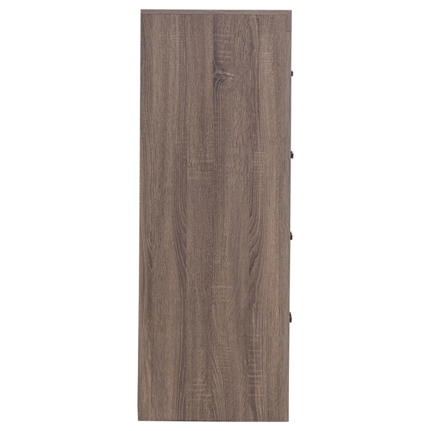 Brantford Barrel Oak 4-Drawer Chest - 207045 - Bien Home Furniture & Electronics