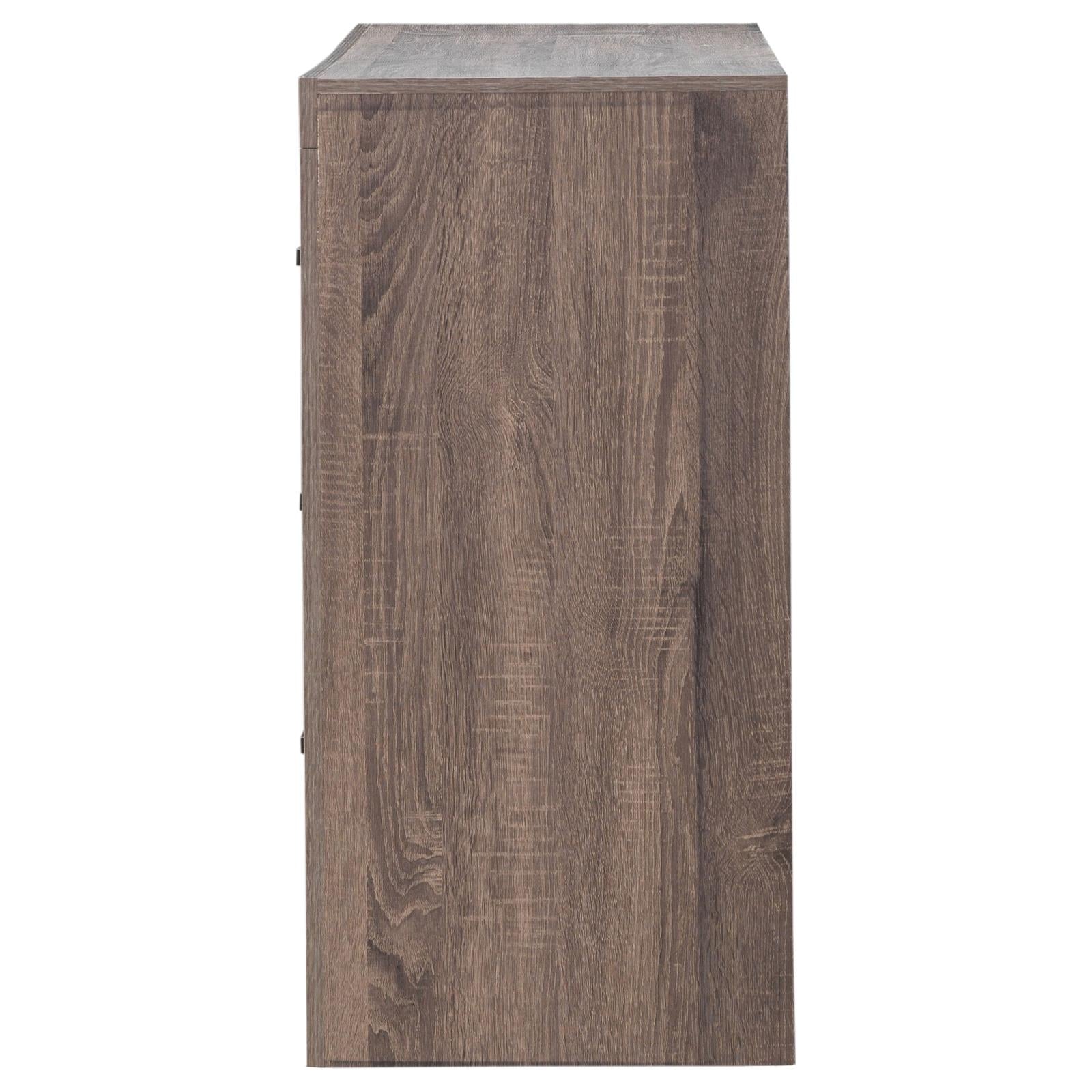 Brantford Barrel Oak 6-Drawer Dresser - 207043 - Bien Home Furniture & Electronics