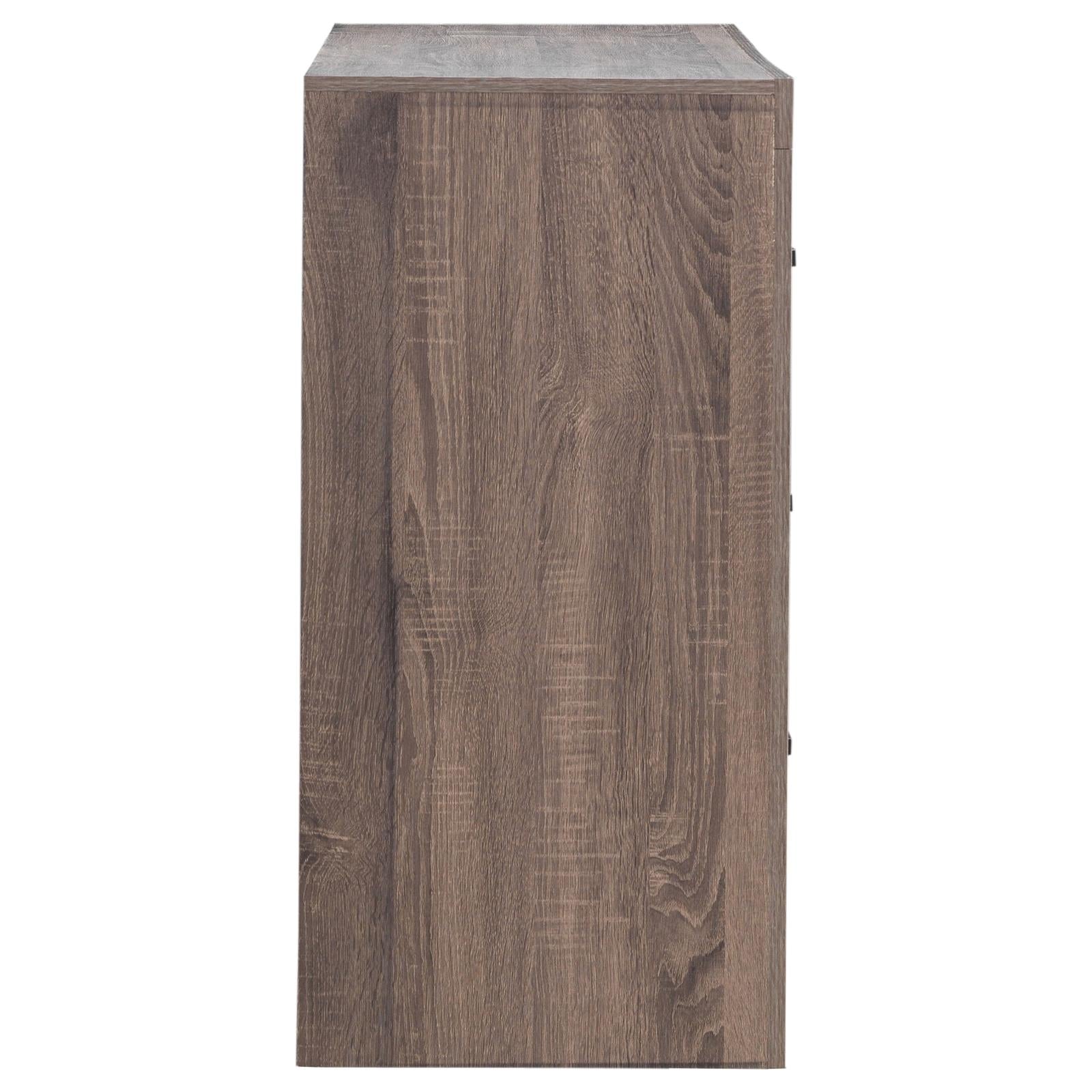 Brantford Barrel Oak 6-Drawer Dresser - 207043 - Bien Home Furniture & Electronics