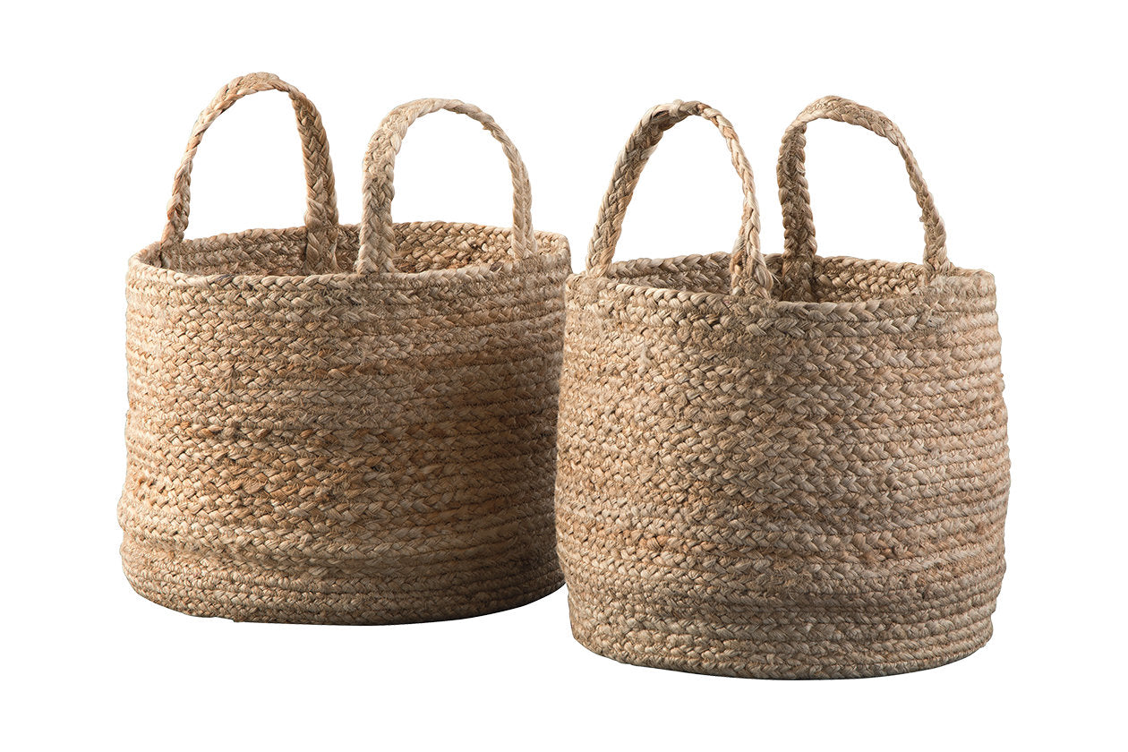 Brayton Natural Basket, Set of 2 - A2000094 - Bien Home Furniture & Electronics