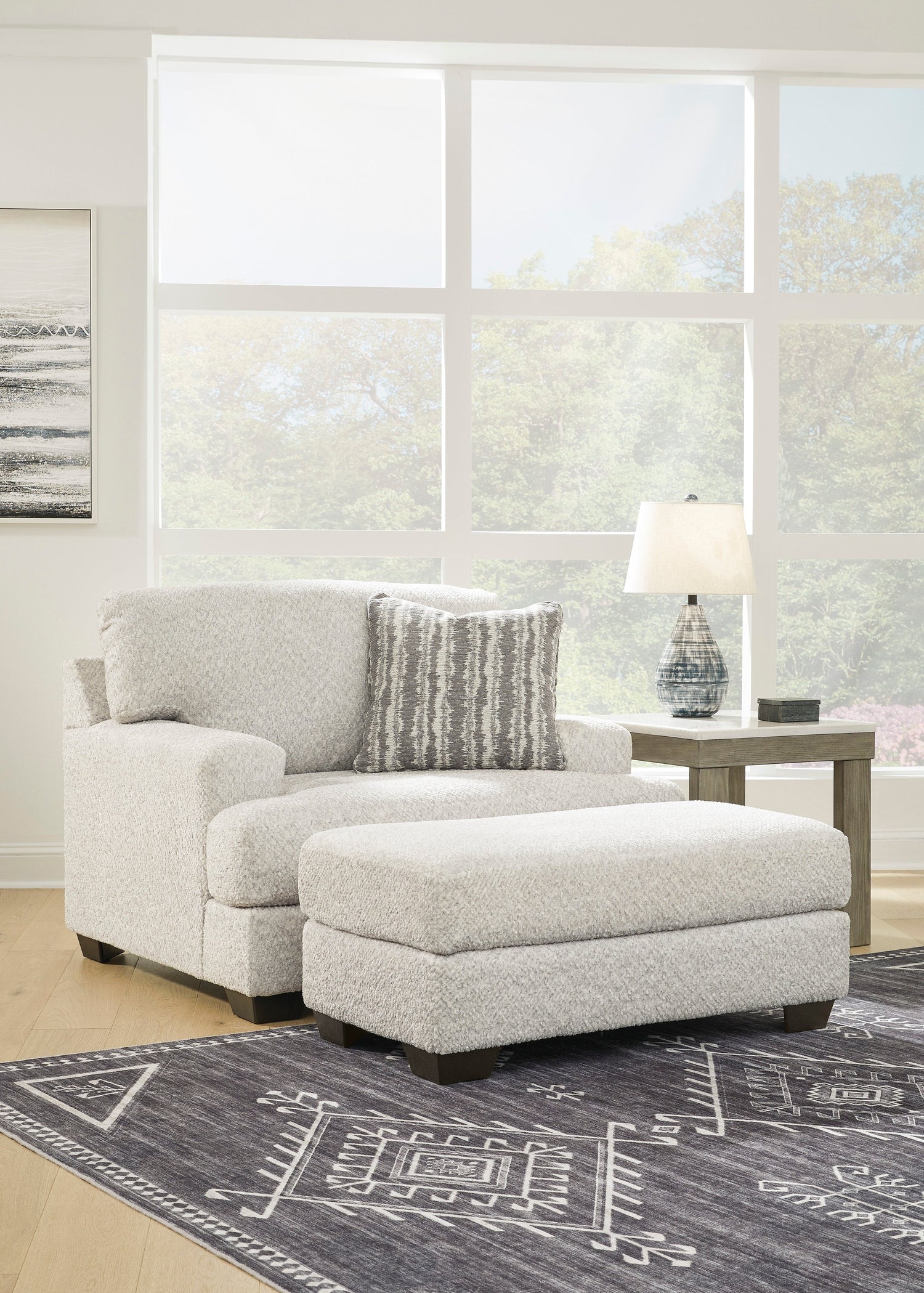 Brebryan Flannel Living Room Set - SET | 3440138 | 3440135 - Bien Home Furniture & Electronics