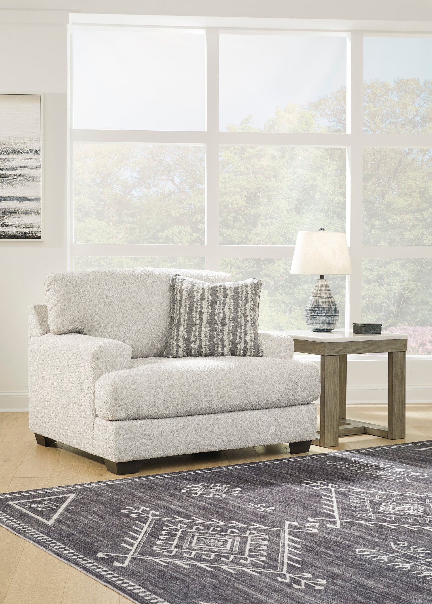 Brebryan Flannel Living Room Set - SET | 3440138 | 3440135 - Bien Home Furniture & Electronics