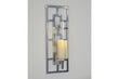 Brede Silver Finish Wall Sconce - A8010190 - Bien Home Furniture & Electronics