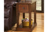 Breegin Brown Chairside End Table - T007-527 - Bien Home Furniture & Electronics