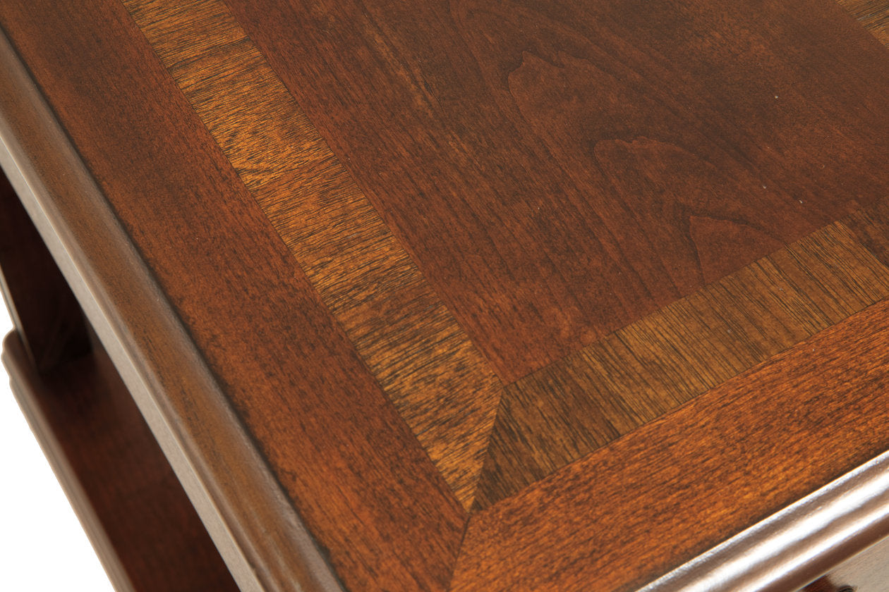 Breegin Brown Chairside End Table - T007-527 - Bien Home Furniture & Electronics