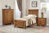 Brenner Rustic Honey Panel Youth Bedroom Set - SET | 205261T | 205262 | 205265 - Bien Home Furniture & Electronics