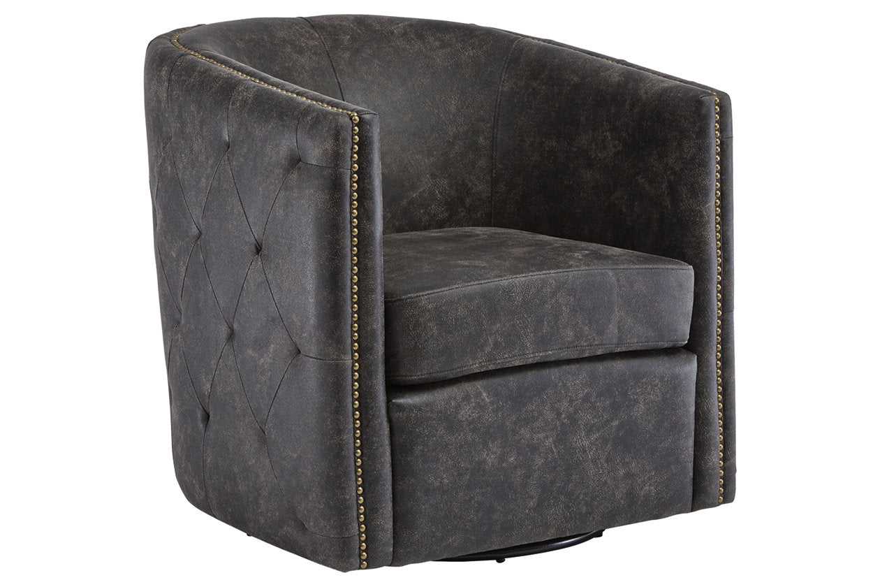 Brentlow Distressed Black Accent Chair - A3000202 - Bien Home Furniture & Electronics